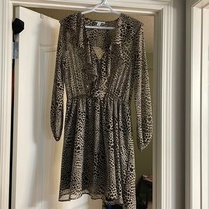 TopShop Animal print dress
